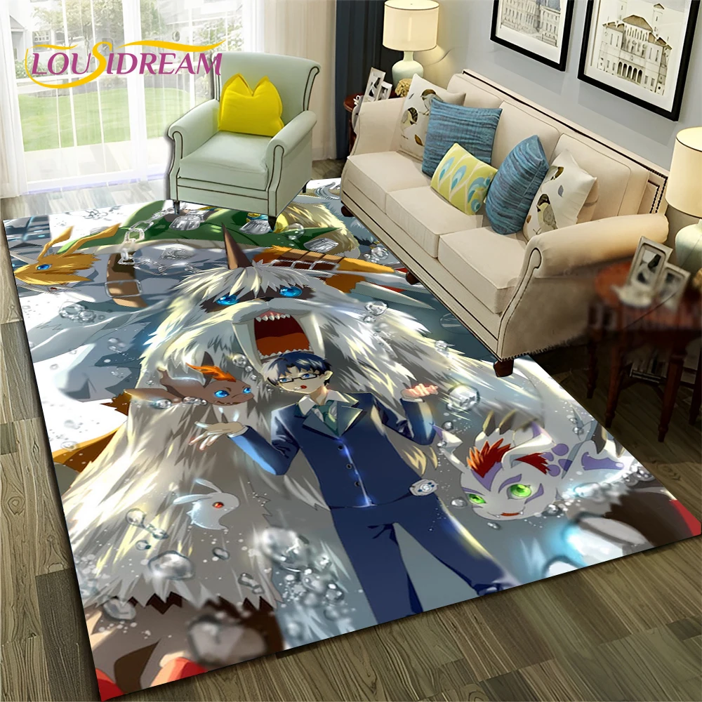Outdoor Adventure Online - Cartoon Digimon Adventure Monster 3D Carpet