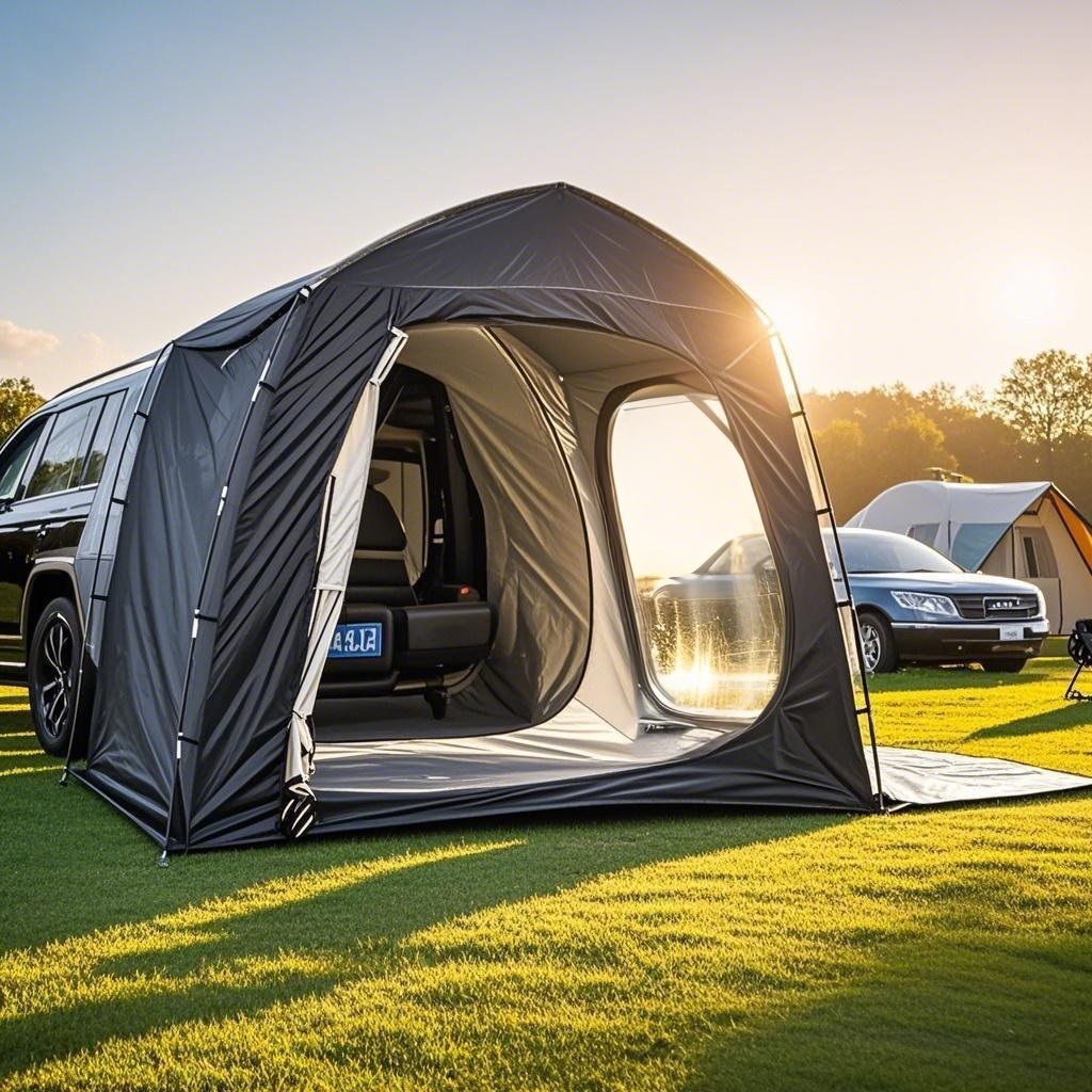 Outdoor Adventure Tent - Car Tailgate Tent for SUV -