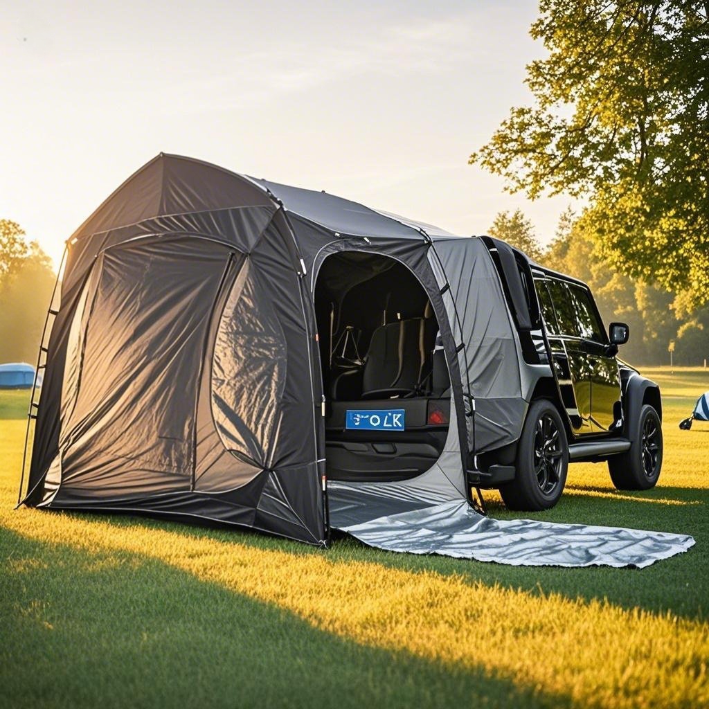 Car Tailgate Tent for SUV - PU - Outdoor Adventure Tent ulasan dan harga