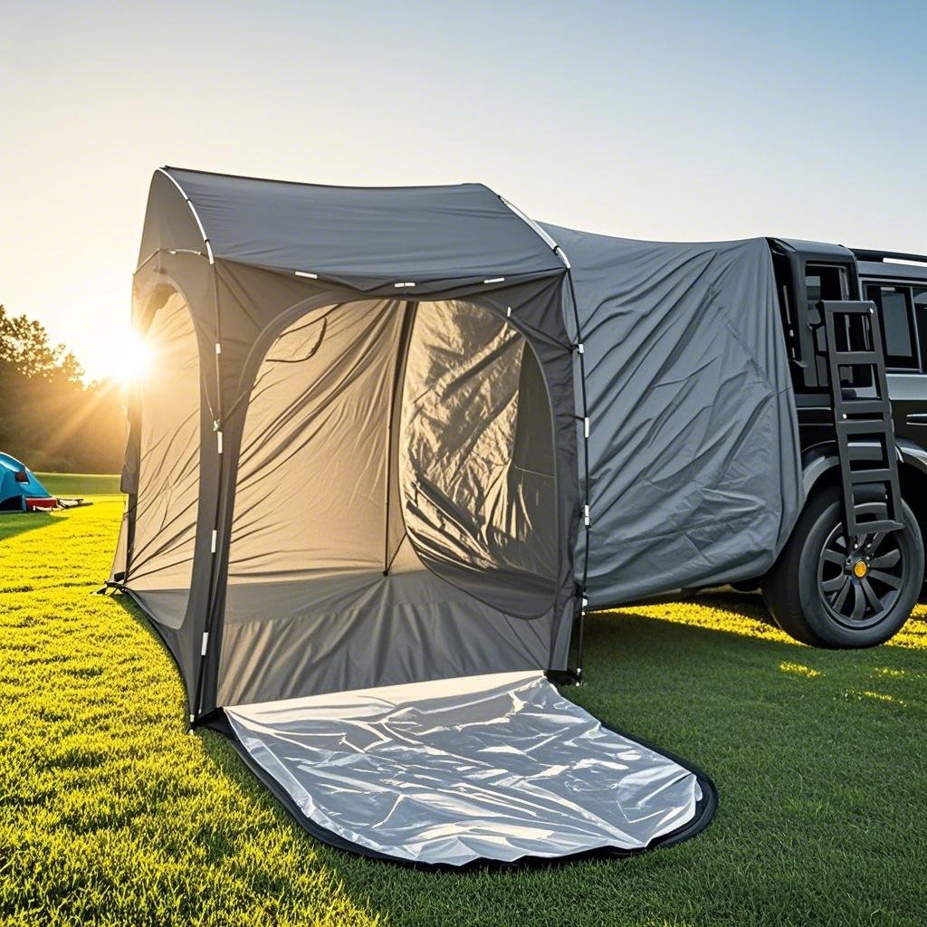 Car Tailgate Tent for SUV - PU - Outdoor Adventure Tent ulasan dan harga