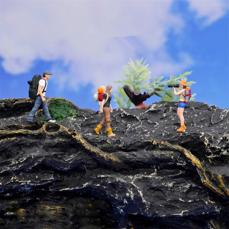 1/64 Resin Painted Handmade 3D - Outdoor Adventure Movies ulasan dan harga