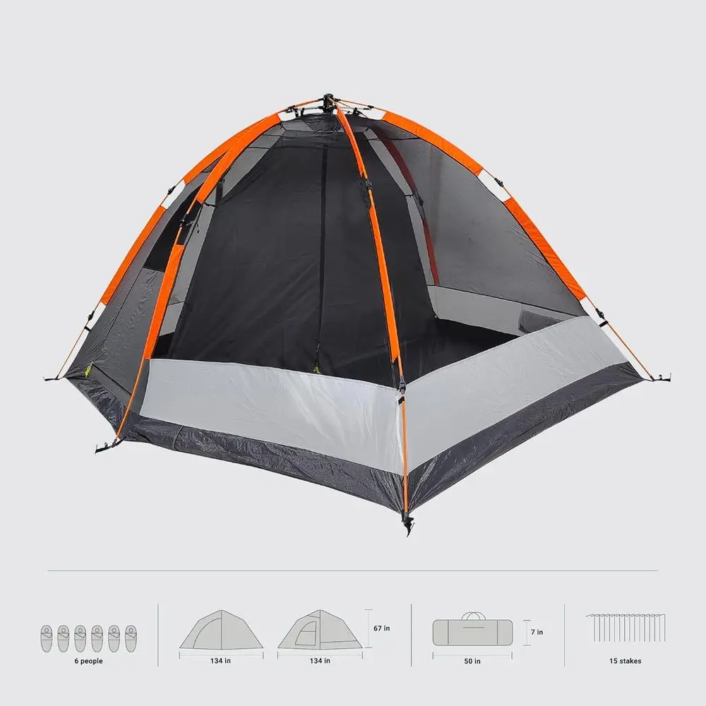 4-6 Person Waterproof & Windpr - Outdoor Adventure Tent ulasan dan harga