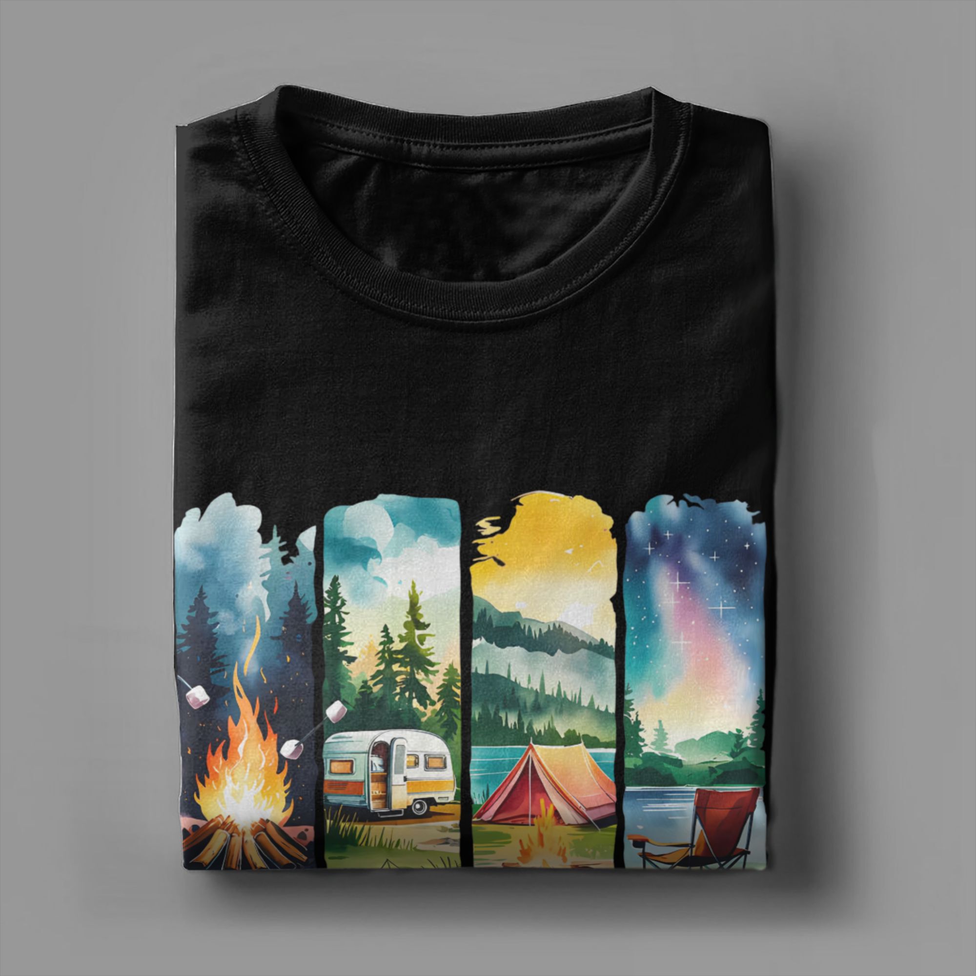 Camping Life T-Shirt RV Tent C - Outdoor Adventure Tent ulasan dan harga