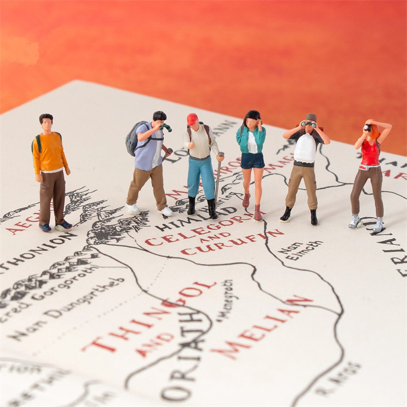 1/64 Resin Painted 3D Printing - Outdoor Adventure Movies ulasan dan harga