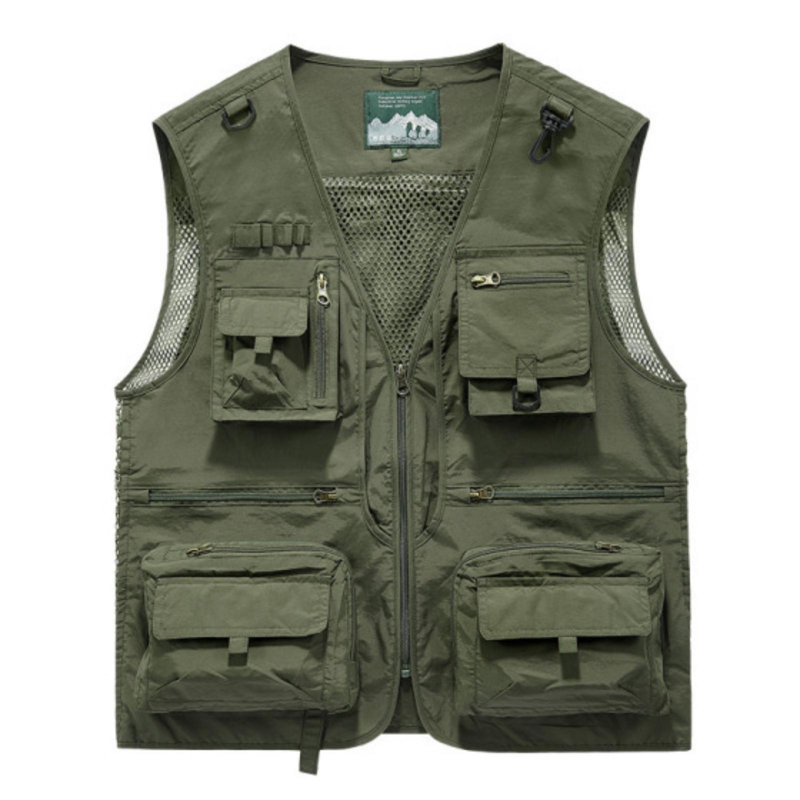 Mens Sleeveless Utility Vest N - Outdoor Adventure Vest ulasan dan harga
