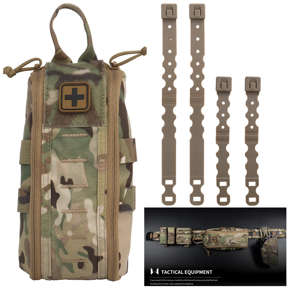 Camping First Aid Kit MOLLE Wa - Outdoor Adventure Vest ulasan dan harga