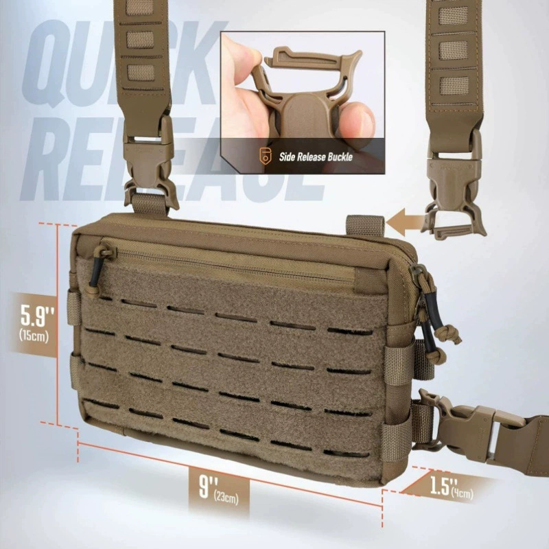 Chest Bag for Men, Fishing Lur - Outdoor Adventure Vest ulasan dan harga