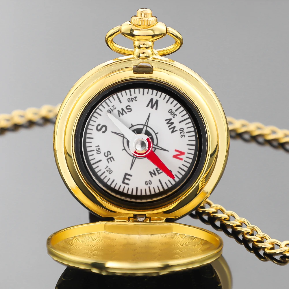 Retro Golden Design Compass Po - Outdoor Adventure Watches ulasan dan harga
