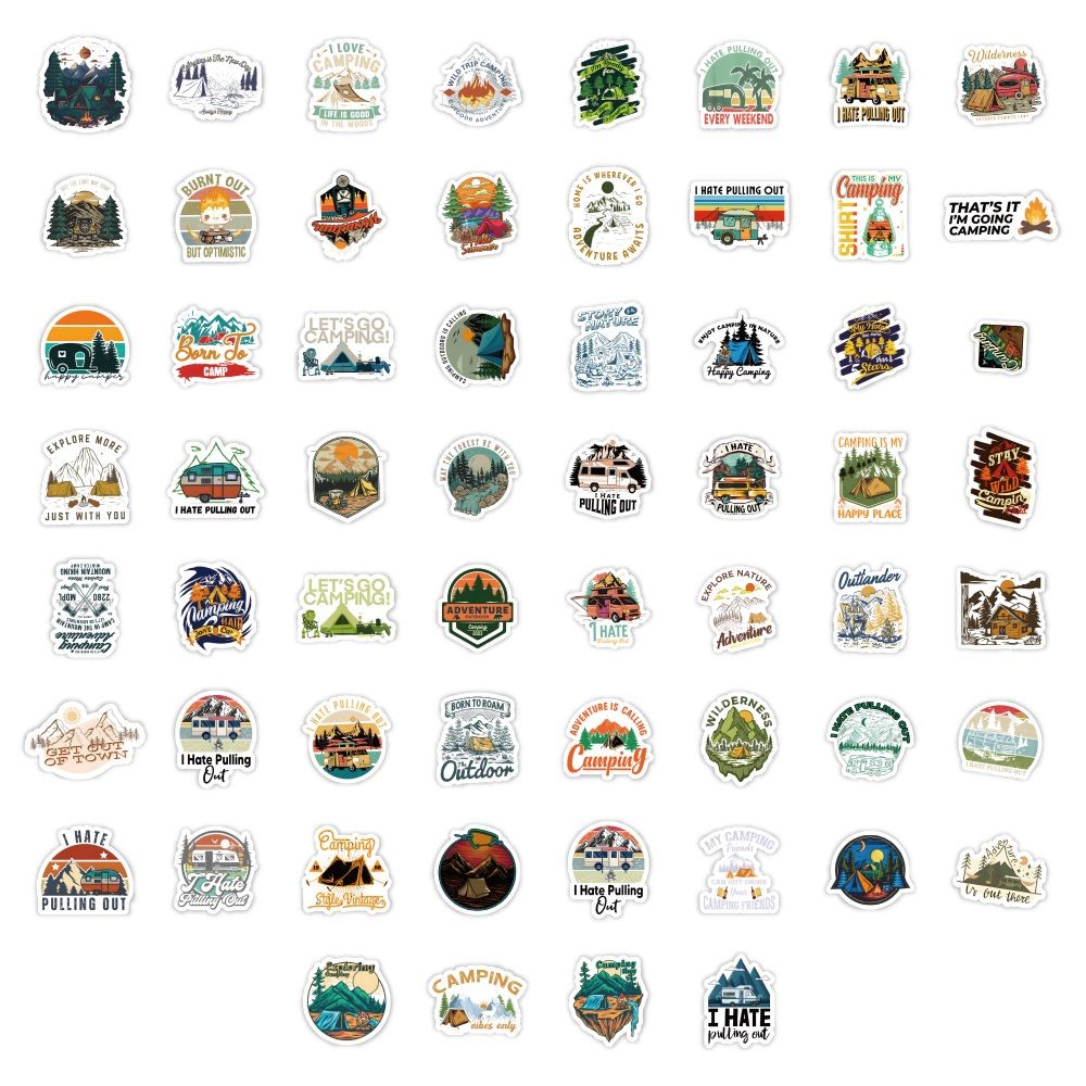 60Pcs Outdoor Camping Style A  - Outdoor Adventure Store ulasan dan harga