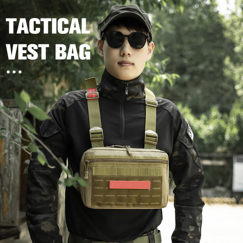 Tactical Hunting Vest Bag Men  - Outdoor Adventure Vest ulasan dan harga