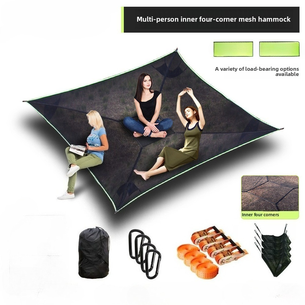 Portable Four Corner Suspended - Outdoor Adventure Tent ulasan dan harga